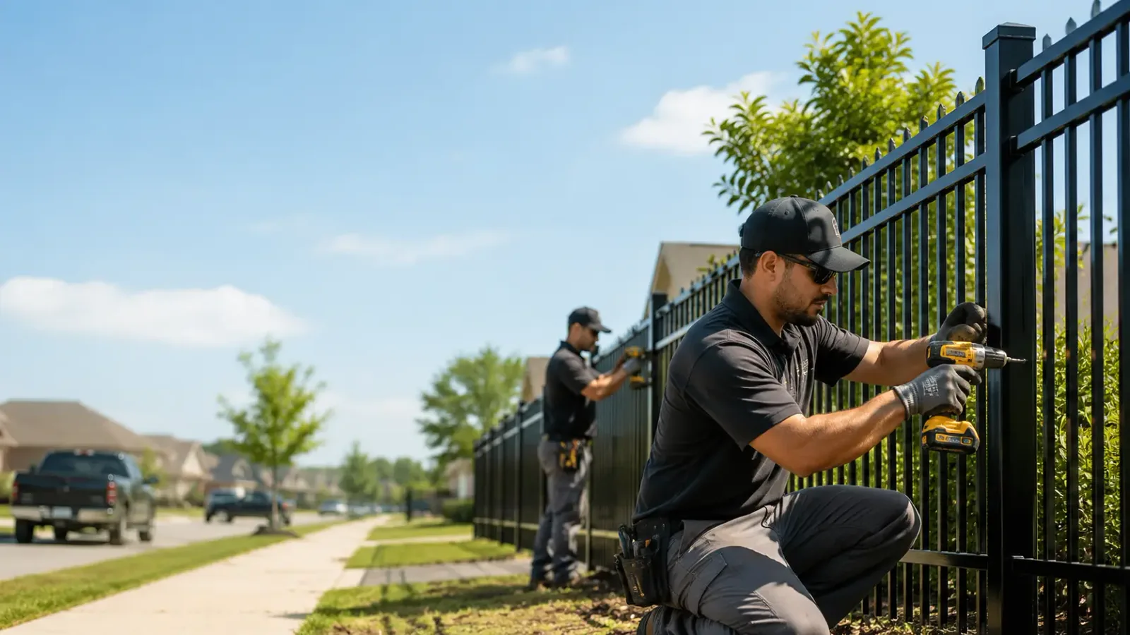 Metal Fence Installation in Pecos, TX